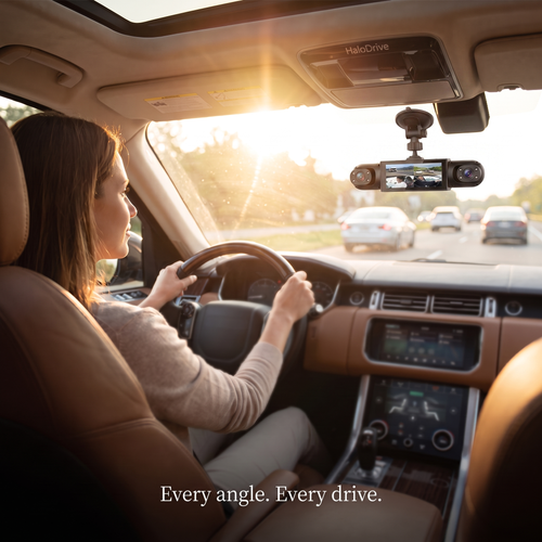 HaloDrive™ 4 Camera Wireless DashCam
