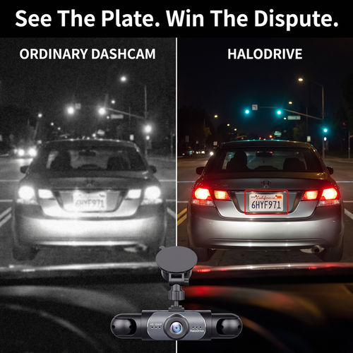 HaloDrive™ 4 Camera Wireless DashCam