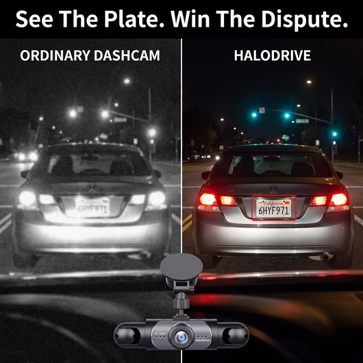 HaloDrive™ 4 Camera Wireless DashCam