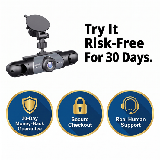 HaloDrive™ 4 Camera Wireless DashCam